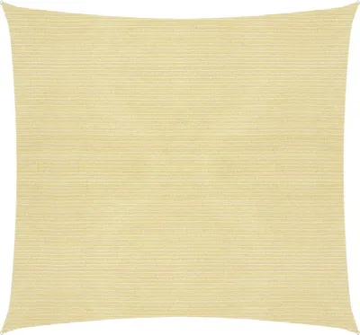 Image de The Living Store Store 160 g/m² Beige 4,5x4,5 m HDPE