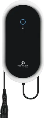 Immagine prodotto di TECHNIVOLT 1100 | Wallbox da 11 kW con LED, RFID e cavo di ricarica da 5 m di tipo 2
