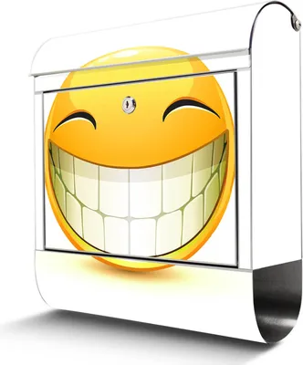 Zdjęcie produktu dla Skrzynka na listy ze stali nierdzewnej z przegrodą na gazety Smile duża skrzynka na listy ze stali nierdzewnej, otwór A4 [BKGE2 10188]