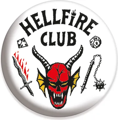 Productafbeelding van Stranger Things - Speldje - 4 - Hellfire Club