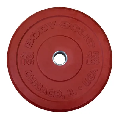 Produktbild von Body-Solid Chicago Extreme Glued Olympic Bumper Plates OBPXCK
