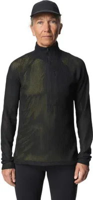 Produktbild von Houdini Pace Flow Halbreißverschluss-sweatshirt Schwarz S Frau Schwarz S