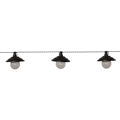 Produktbild von Star Trading 482-06, Leichte Dekorationskette, Schwarz, Weiß, Polyvinylchlorid (PVC), Ambiente, Ausrichtung, Universal, Flexibel