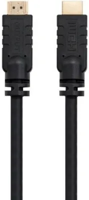 Image de Câble HDMI 1.4 Nanocable 10.15.1825/ HDMI mâle - HDMI mâle/ 25m/ Noir