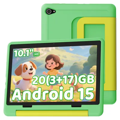 Produktbild von Kinder-Tablet 10,1'' mit Octa-Core 20 GB + 64 GB Android 15 Schutzhš¹lle