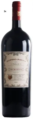 Produktbild von 3x Doppio Passo Puglia Primitivo 1,5L 13% Vol.