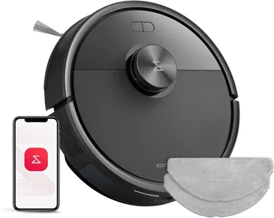 Obrázek produktu pro Robotický vysavač - Robotický vysavač s funkcí vytírání - Robotický vysavač pro domácnosti se zvířaty - Inteligentní vysavač