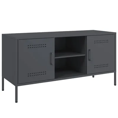 Obrázek produktu pro vidaXL TV skříňka antracitová 100,5x39x50,5 cm ocelová