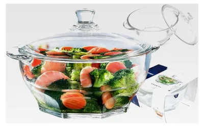 Produktbild von Suppenschüssel mit Deckel aus Glas Granity (2,5 L)