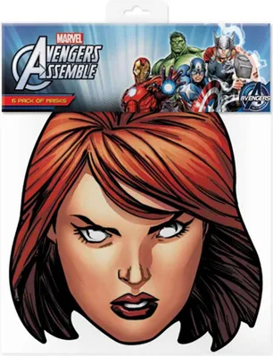Produktbild von Marvel - Masken - Black Widow - Maske