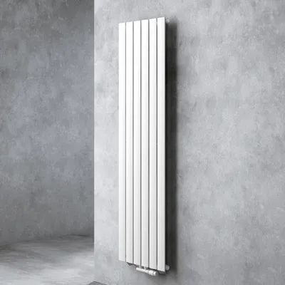 Image de doporro Radiateur pour Chauffage Central 180x46cm Radiateur à Eau Chaude Panneau Monocouche Design Vertical Blanc FV
