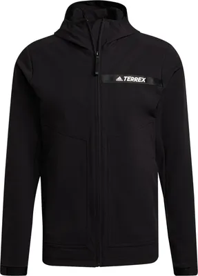 Produktbild von adidas MT Jkt Wetterfeste Softshelljacke mit Kapuze Herren schwarz schwarz S
