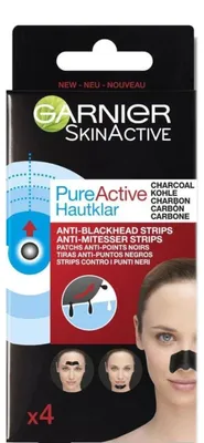 Zdjęcie produktu dla Garnier Skin Naturals Aktywny Węgiel Plastry Przeciw Zaskórnikom
