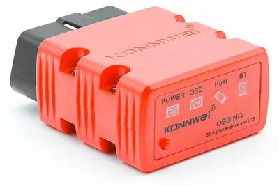 Immagine prodotto di Strumento di scansione e diagnostica auto, KONNWEI KW902, Mini ELM327, Bluetooth 5.0, OBD2, Compatibile con Android e PC Windows, Arancione