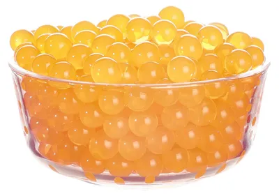 Wasserperlen 50 g, ca. 6.000 Stück, orange, für Vasen & Deko
