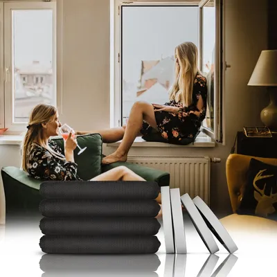 Produktbild von 4 balenia sieťky proti hmyzu "čiernej" na okná - sieťka proti hmyzu 130 cm x 150 cm ( dá sa strihať na mieru ), sieťka proti hmyzu so silnou samolepiacou páskou na suchý zips