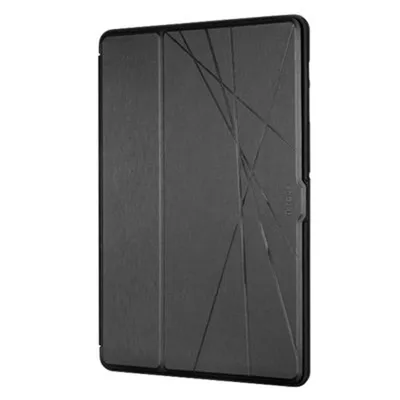 Productafbeelding van Targus Click-In - Fliphoes voor tablet - Thermoplastisch polyurethaan (TPU) - Zwart - 12,4" - Geschikt voor Samsung Galaxy Tab S7+ 12,4", S7 FE 12,4" en S8+ 12,4"