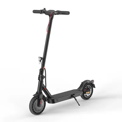 Productafbeelding van E9T MAX Elektrische scooter voor volwassenen, 36V 10Ah, met Minirobot-app, elektronische duimrem + handvatrem, 20 km/u, maximaal draagvermogen 120 kg, goedgekeurd voor gebruik op de openbare weg