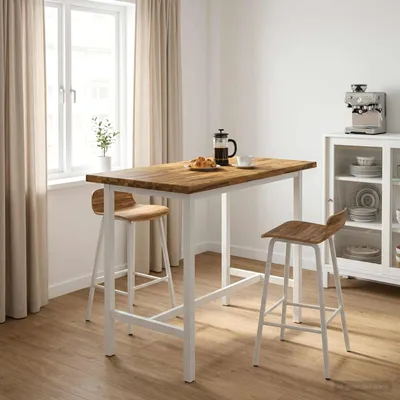 Immagine prodotto di Tavolo rettangolare, dimensioni 160 x 50 x 3 cm. Forma: rettangolare
