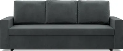 Produktbild von Sofa mit Schlaffunktion NEO, Wohnzimmer Couch 3-Sitzer 220x92cm, Dunkelgrau