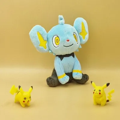 Produktbild von Pokemon Sheinux Kuscheltier - 14 cm Plüschtier Shinx
