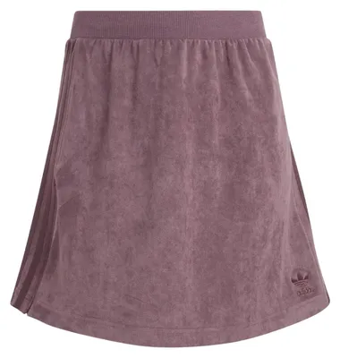 Produktbild von Adidas - "Originals" Minirock für Damen, Velours, Regulär GT22424 (34 DE) (Violett)