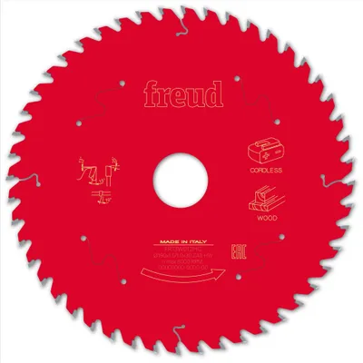 Image de Lame pour scie circulaire portative sans fil FREUD - Ø190 1,45/1 AL30 Z48 BA 15° - F03FS10059 -FR13W012HC