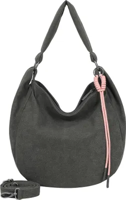 Image de Fritzi aus Preußen sac à épaule sac à épaule bandoulière Sue01 Suede Jacky Hobo Bag Soft Espresso marron foncé