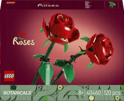 Produktbild von Lego 40460 Rosen-Dekorative Blumen für die Vase Geschenk für jeden Anlass