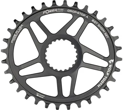 Zdjęcie produktu dla Wolf Tooth PowerTrac Elliptical Shimano Direct Mount Kettenblatt, Boost 52mm/Offset 3mm, 36 Z ..,