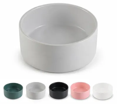 Image de Solidchoice - Gamelle en céramique antidérapante pour chiens et chats, 720 ml, gris