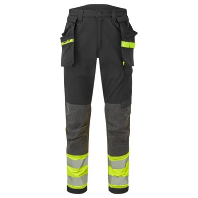 Zdjęcie produktu dla Elastyczne spodnie o wysokiej widoczności "EV442" EV4 - Portwest żółty/czarny 40