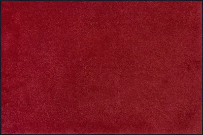 Fußmatte 120x180 cm rot, innen & außen, waschbar