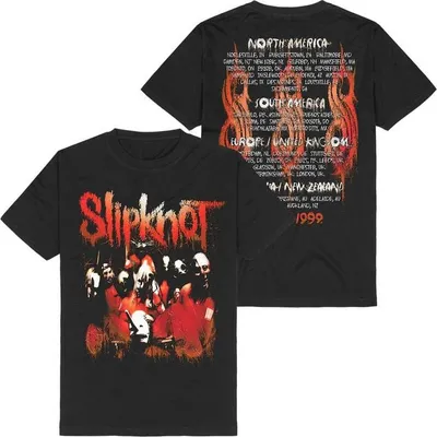 Produktbild von Slipknot T-Shirt Uni 25th Anniversary Tour schwarz XXL
