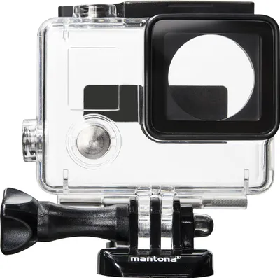 Produktbild von Mantona 21038 Gehäuse kompatibel mit GoPro Hero 3+/4