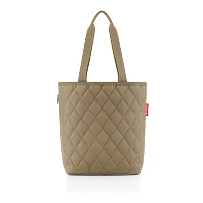 Produktbild von reisenthel Schultertasche Classic Shopper Rhombus Olive khaki
