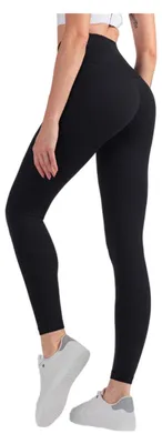 Produktbild von Damen Yogahosen für Sport und Fitness, Schwarz