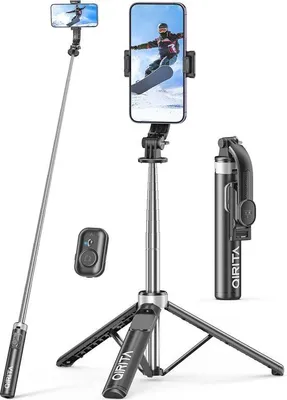 Immagine prodotto di Treppiede per selfie stick da 135 cm con telecomando e supporto girevole