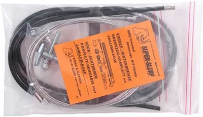 Produktbild von Slurf Bremszug Kplt.F. Sram 2,25 Mtr. Niro Schwarz schwarz,silber