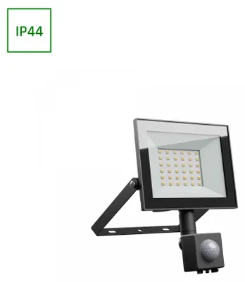Immagine prodotto di Proiettore LED 30W bianco caldo NOCTIS LUX 4 nero con sensore PIR IP44 230V