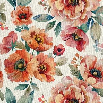 Produktbild von OUTDOOR DEKOSTOFFE OXFORD - Motiv Blumen I DX5181