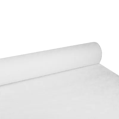 Produktbild von Papiertischtuch mit Damastprägung 100 m x 1,2 m weiss