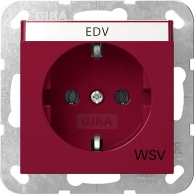 Produktbild von Gira Schutzkontaktsteckdose Typ F 16 Ampere 250 Volt mit