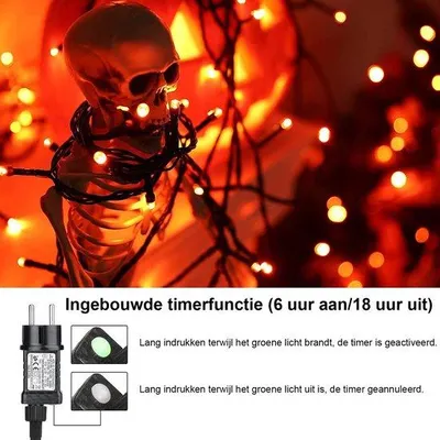 Produktbild von LED-Strip 40m 400 Lampen 8 Modi wasserdicht Innen&Außen