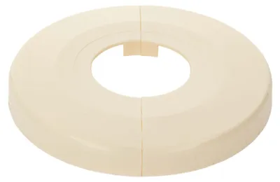 Produktbild von tecuro Scharnierrosette Ø 32 mm x Ø 85 mm x 8 mm - Kunststoff ABS weiß