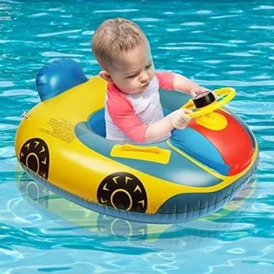 Produktbild von Aufblasbarer Baby-Float, Baby-Schwimmring, Schwimmring Auto-Lenkrad, 1-6 Jahre, Kleinkinder