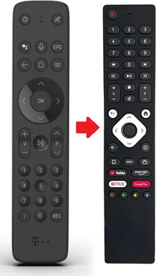 Produktbild von Ersatz Fernbedienung für Telekom MagentaTV One - SEI804DT