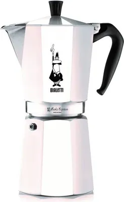 Immagine prodotto di Caffettiera italiana Bialetti Moka Express, 12 tazze, 770 ml, acciaio inossidabile, tutti i tipi di fornelli tranne quelli a induzione