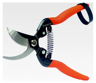 Produktbild von Gartenschere, Rosenschere, Rebschere, schwarz/orange