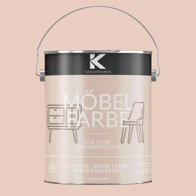Produktbild von Kenzopaints 2,5Liter Möbelfarbe Möbellack Buntlack Farbraum - Tone Shift